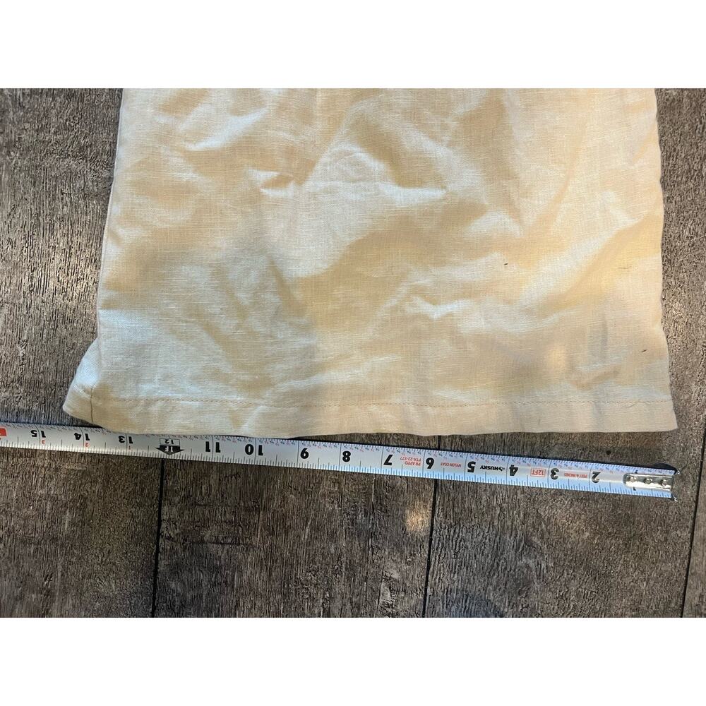 Pretty Little Thing Tan wide leg Pants trousers. Size 10 - Picture 12 of 16